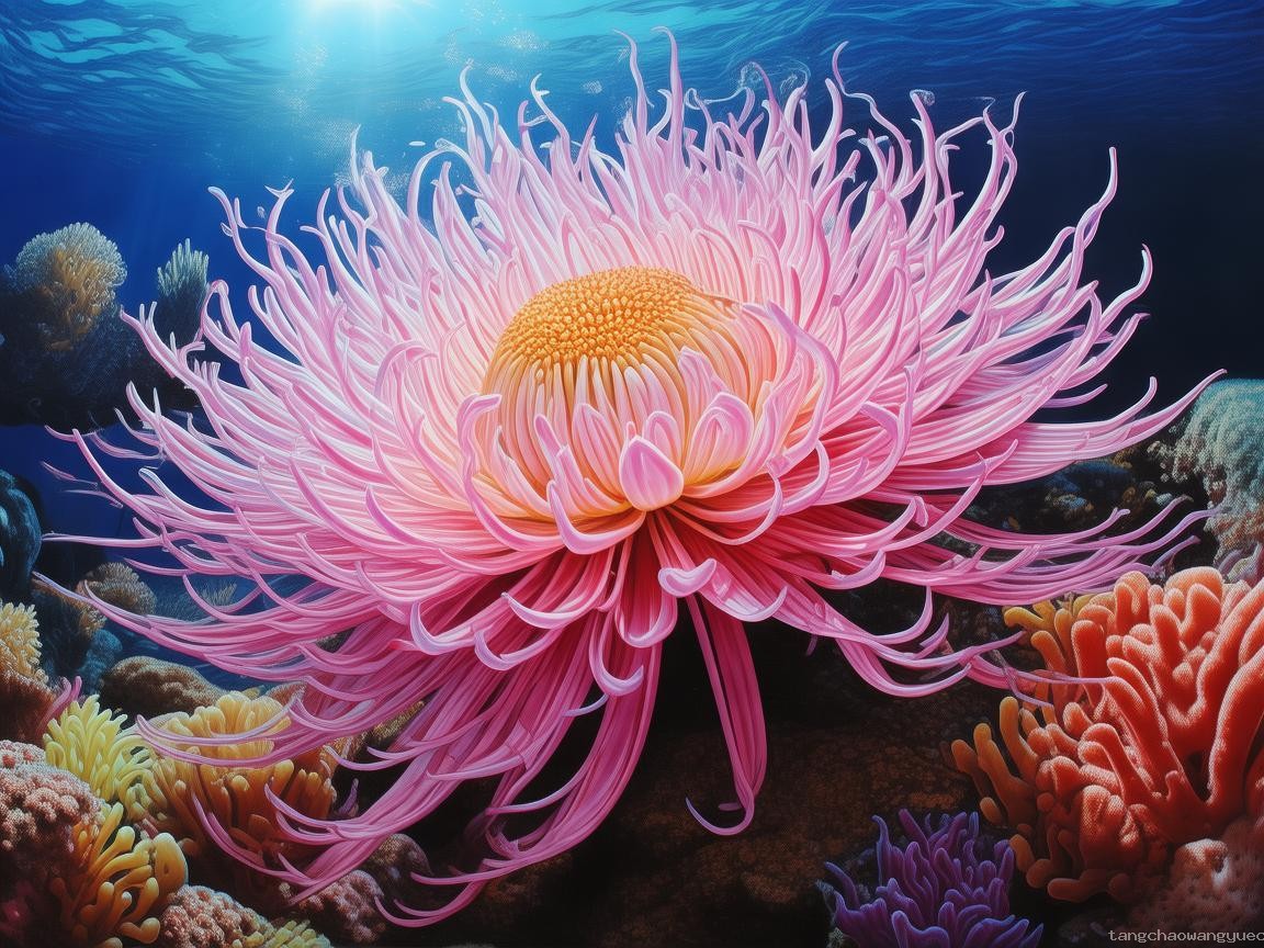 海百合：一朵自由的奇葩——探索海洋生态中的奇异生存策略